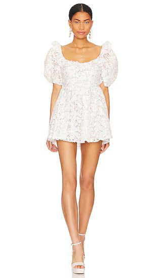 Magnolia Mini Dress in White | Revolve Clothing (Global)