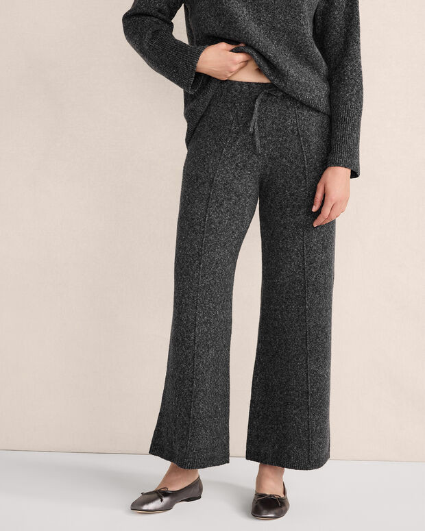 Organic Cotton Pintuck Wide Leg Pants | Talbots