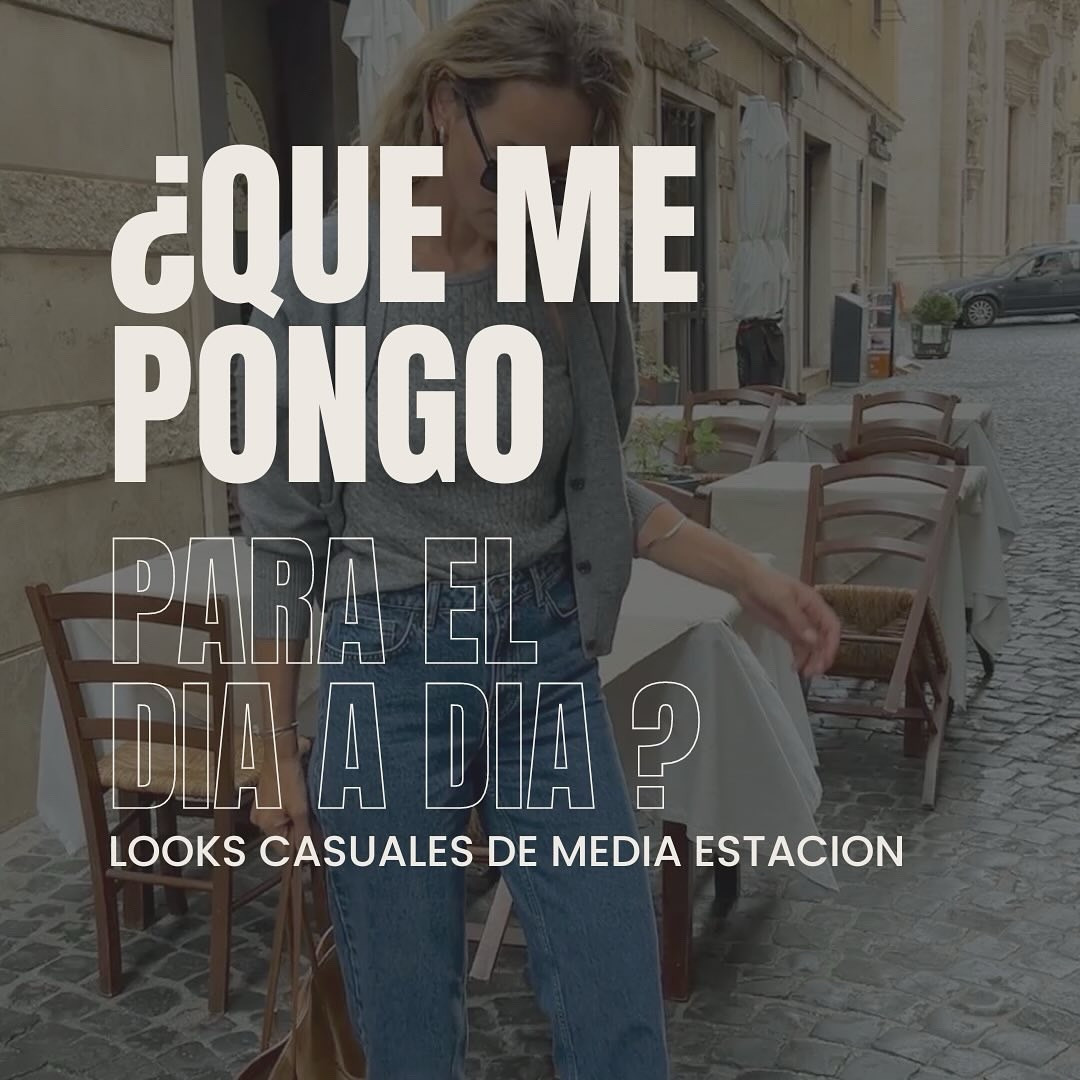 Ideas de looks para el diario 🕢😉 