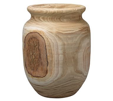 Acacia Wooden Vase | Pottery Barn (US)