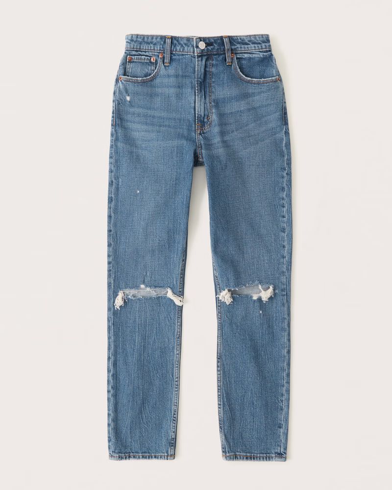 Women's High Rise Skinny Jean | Women's Clearance - New Styles Added | Abercrombie.com | Abercrombie & Fitch (US)