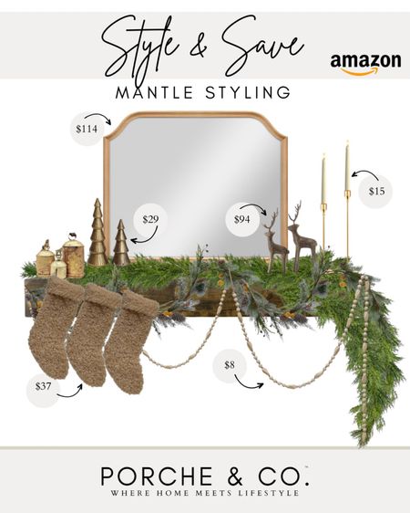 Style and save, Amazon mantle decor, Christmas mantle styling
#visionboard #moodboard #porcheandco

#LTKhome #LTKSeasonal #LTKHoliday