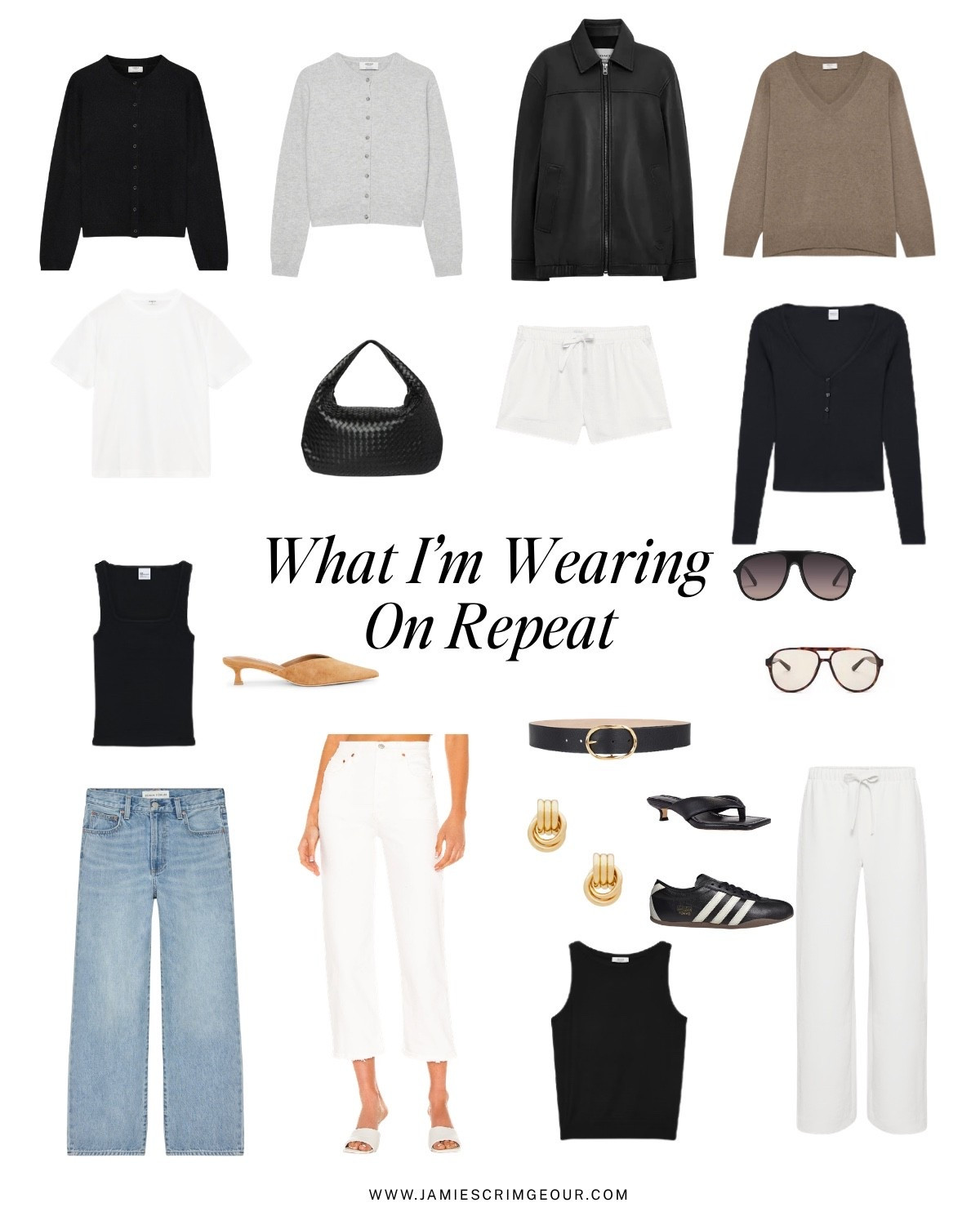 What I’m wearing on repeat this spring. @Aritzia @Revolve @OAK + FORT