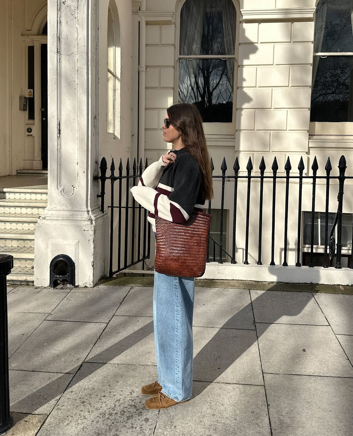 My autumn haul from Net-a-Porter, styling outfits that are perfect for elevating the everyday. Rugby polo shirts and burgundy stripes are in at the moment, styled with brown accessories 

#LTKstyletip #LTKautumn