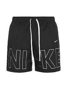 Nike Nsw Flow Shorts in Black & White from Revolve.com | Revolve Clothing (Global)