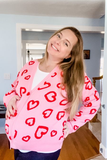 Baby and me are Valentine’s Day ready in this Target cardigan! 

#LTKbump #LTKunder50 #LTKFind