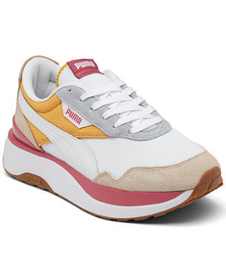 Puma Women's Cruise Rider Bright Heights Casual Sneakers from Finish Line & Reviews - Finish Line... | Macys (US)