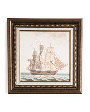 18x18 Vintage Sailboat Wall Art | TJ Maxx