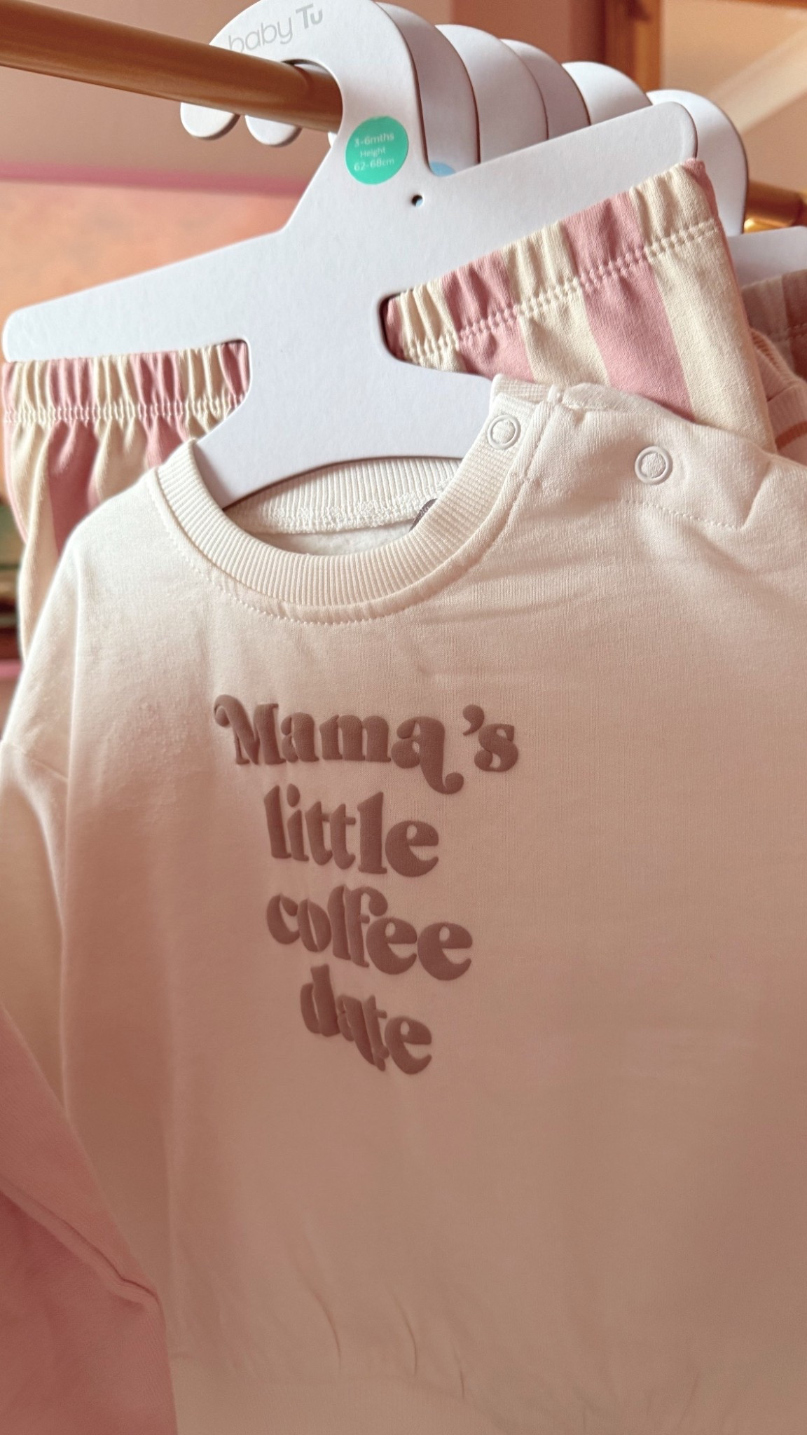 Cutest little outfit, keeps selling out so grab it if you see it in stock! ☕️☕️☕️

#LTKbaby #LTKkids #LTKfamily