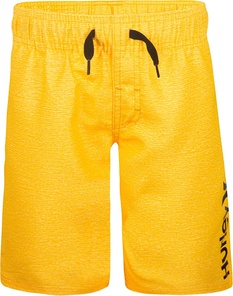 Hurley Kids Mini Vacay Stripe Pull On Swim Trunk (Little Kid/Big Kid) | Amazon (US)