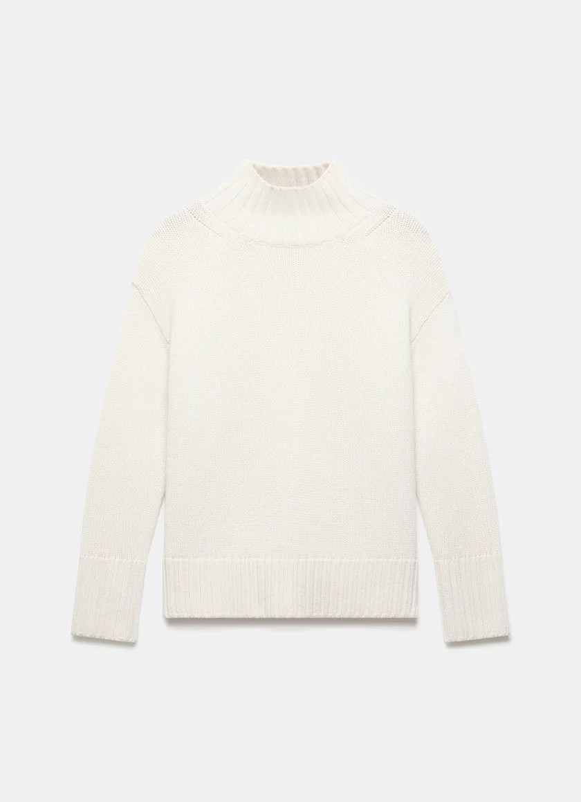 Cream Wool Blend Jumper | Mint Velvet