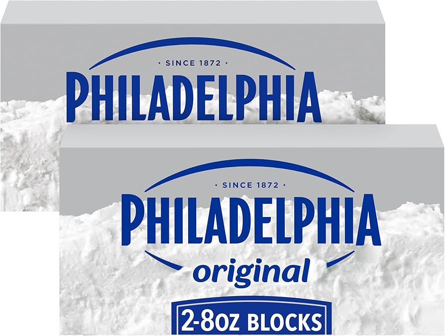 Philadelphia Original Cream Cheese, 2 ct Pack, 8 oz Brick | Amazon (US)