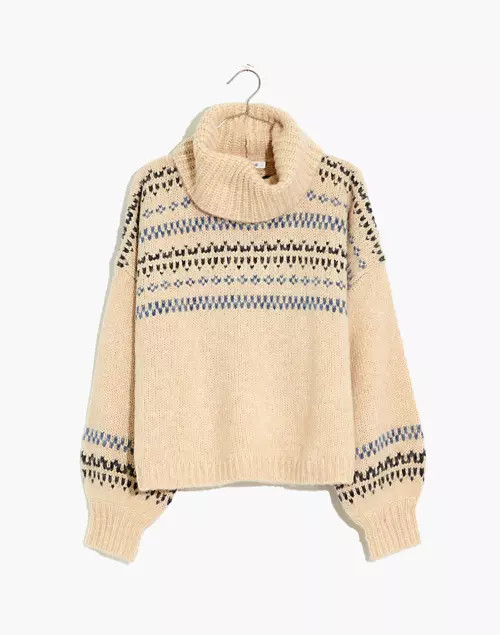 Somervell Fair Isle Turtleneck Sweater | Madewell