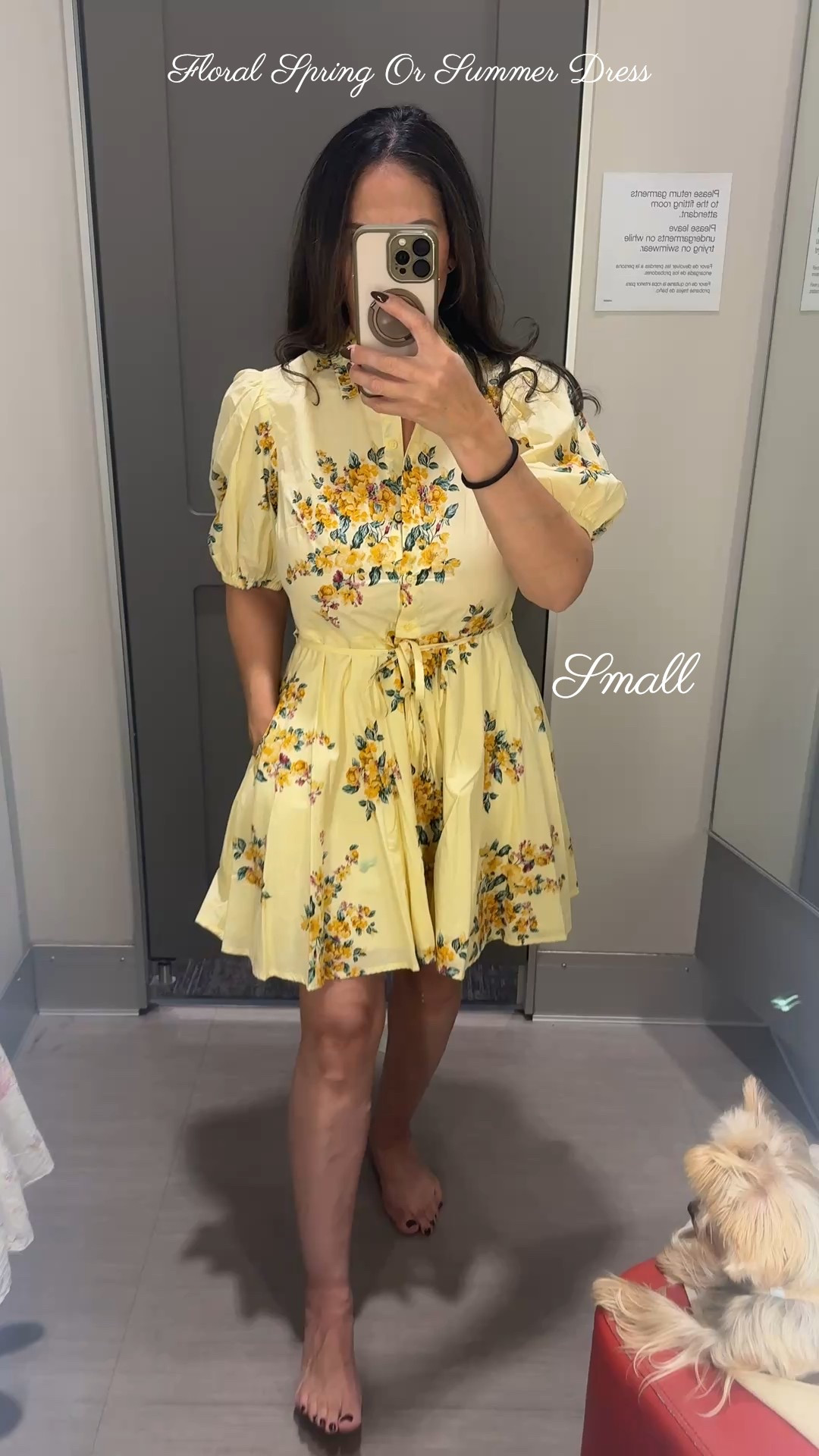 Yellow Floral Target Dress for Spring & Summer 

The easiest throw-on dress for spring and summer 🌼
Lightweight, flattering at the waist, and perfect for everyday wear — errands, brunch, or casual weekends.
I love how easy this one is to style with sandals or dress it up 


#LTKFindsUnder50 #LTKWedding #LTKvlog