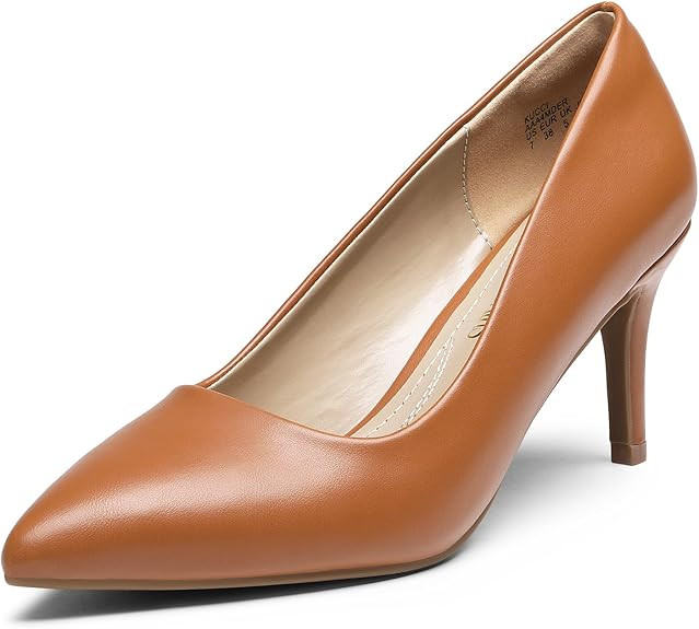 DREAM PAIRS Women's High Stiletto Heels Closed Pointed Toe Dress Pumps Shoes for Wedding Work Off... | Amazon (US)