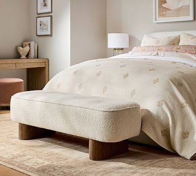 Camryn Upholstered Bench (56.5") | Pottery Barn (US)