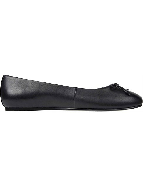 Tommy Hilfiger Women's Mariem 3a Essential Leather Ballerina | David Jones | David Jones (Australia & New Zealand)