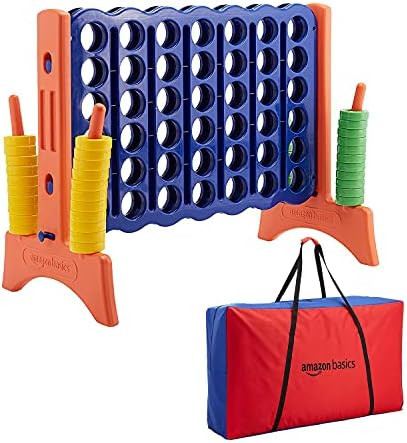 Amazon Basics Junior BPA-free 4-to-Score Giant Game Set with Carry Bag | Amazon (US)