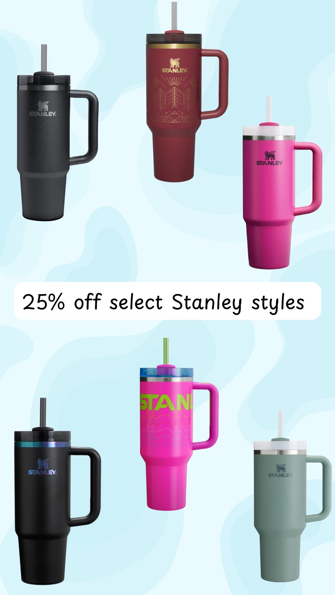 25% off select Stanley styles until 3/26 

#LTKSaleAlert #LTKActive #LTKFindsUnder50