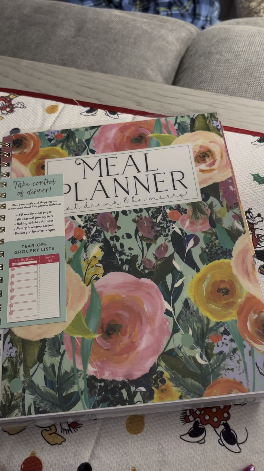 This floral meal planner makes staying organized simple and beautiful. With 60 weekly meal planning pages, grocery lists you can tear out, and even pantry inventory + substitution guides—it’s a must-have for busy women who want to plan ahead and eat well. I use mine every week to stay on budget, reduce food waste, and avoid the daily “what’s for dinner?” stress. It also has a pocket for saving your go-to recipes! 
#mealplanner #planner #weightloss #wellnessjourney

#LTKSaleAlert #LTKHome #LTKFamily