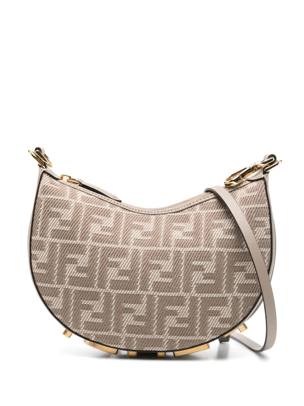 FENDI Fendigraphy Cross Body Bag | Brown | FARFETCH BR | Farfetch (BR)