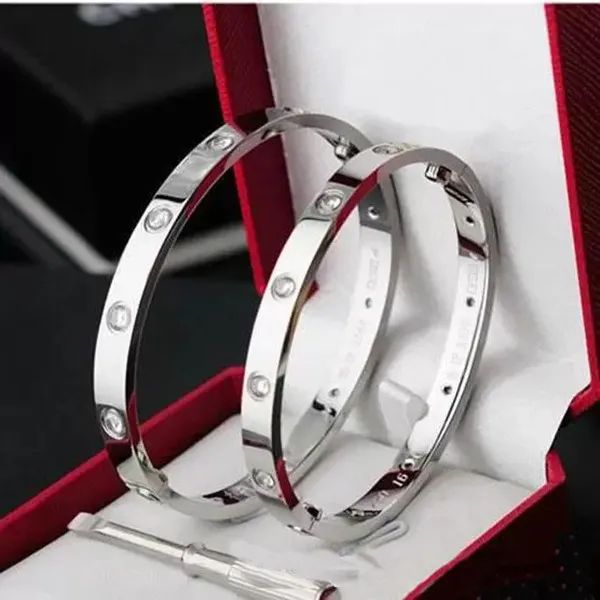 designer bracelet designer jewelry gold bracelet bangle luxe fashion stainless steel silver rose ... | DHGate