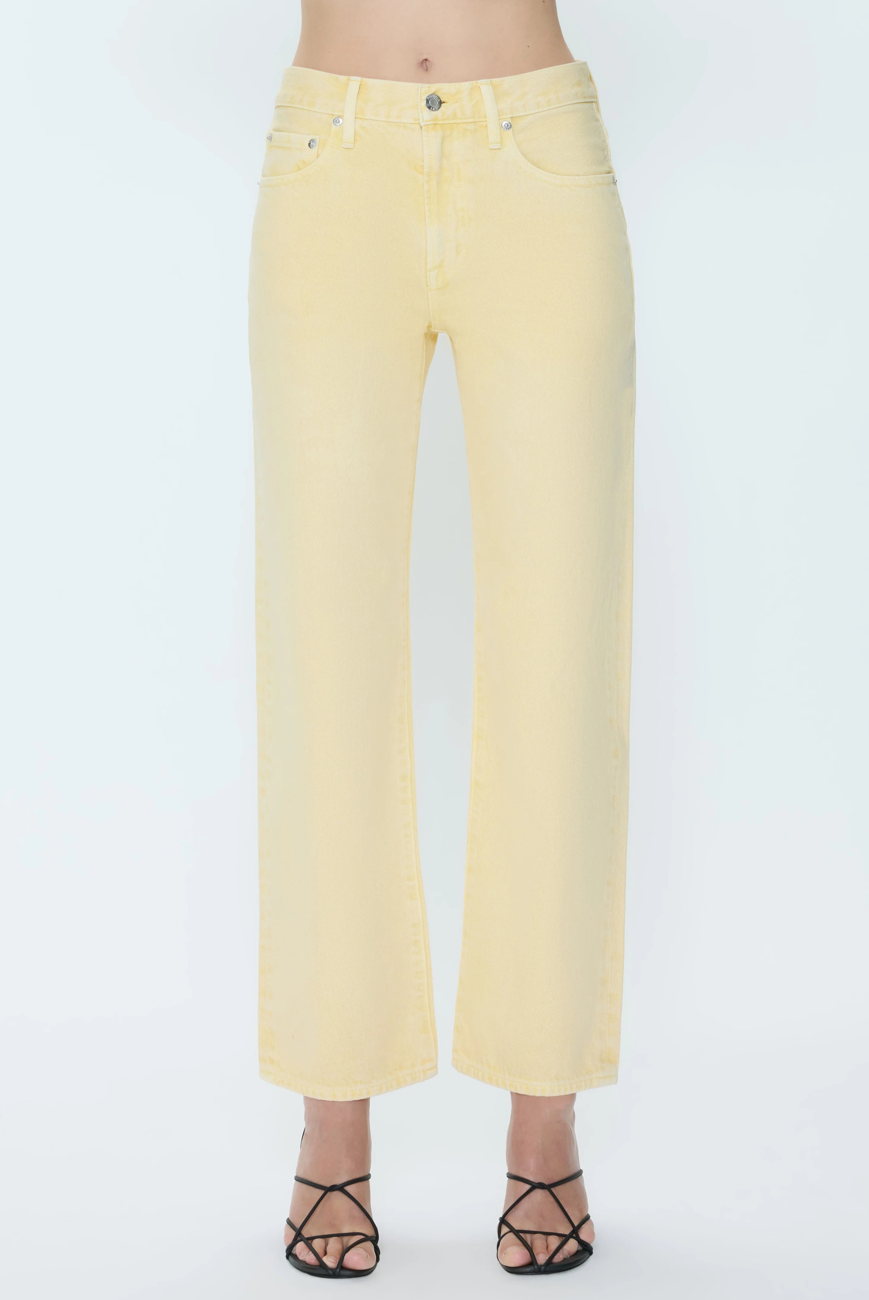 Lexi - Mid Rise Bowed Straight | South Moon Under