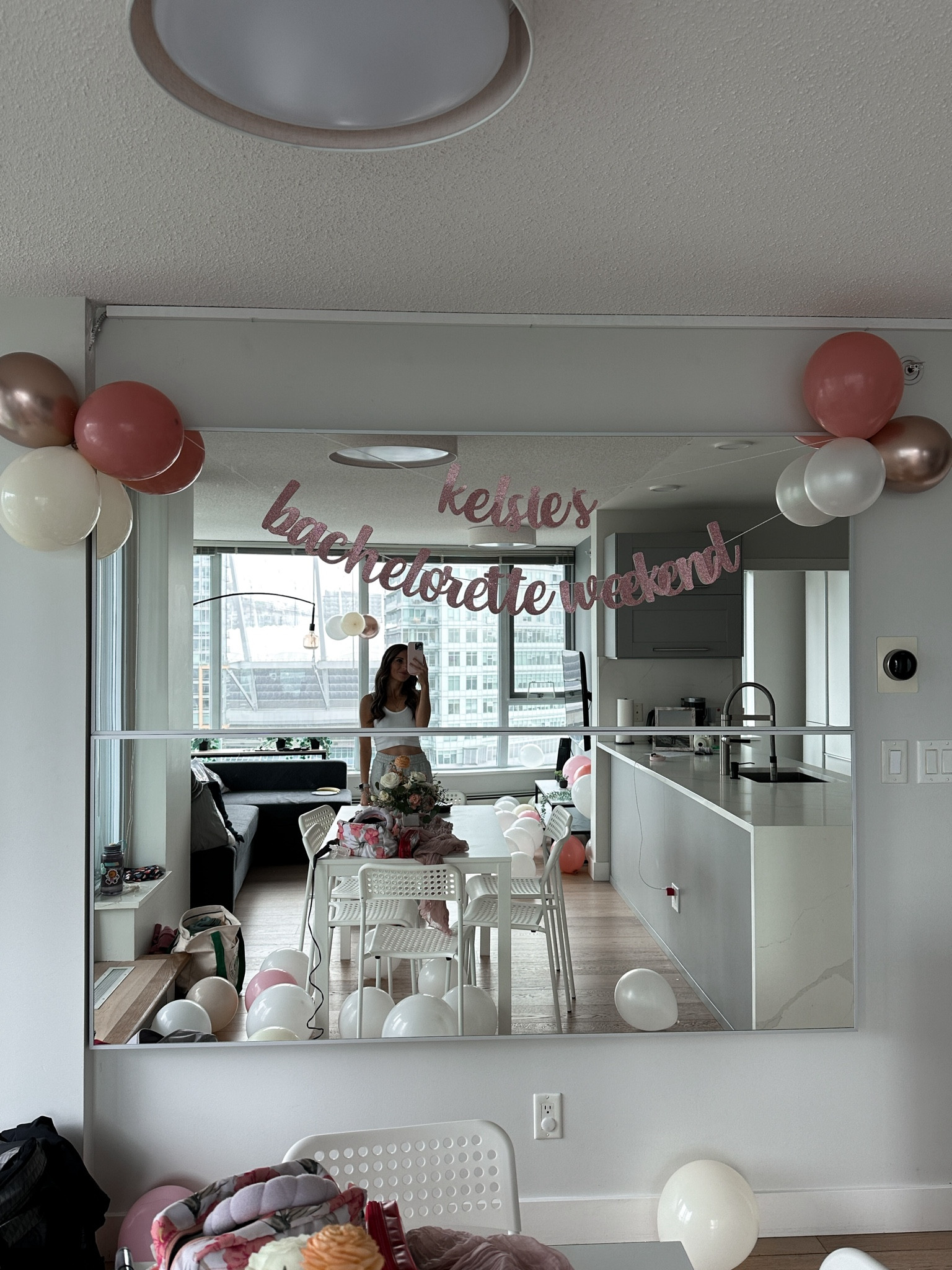 bachelorette party decor! sign is from etsy 

#LTKwedding #LTKparties #LTKfindsunder50