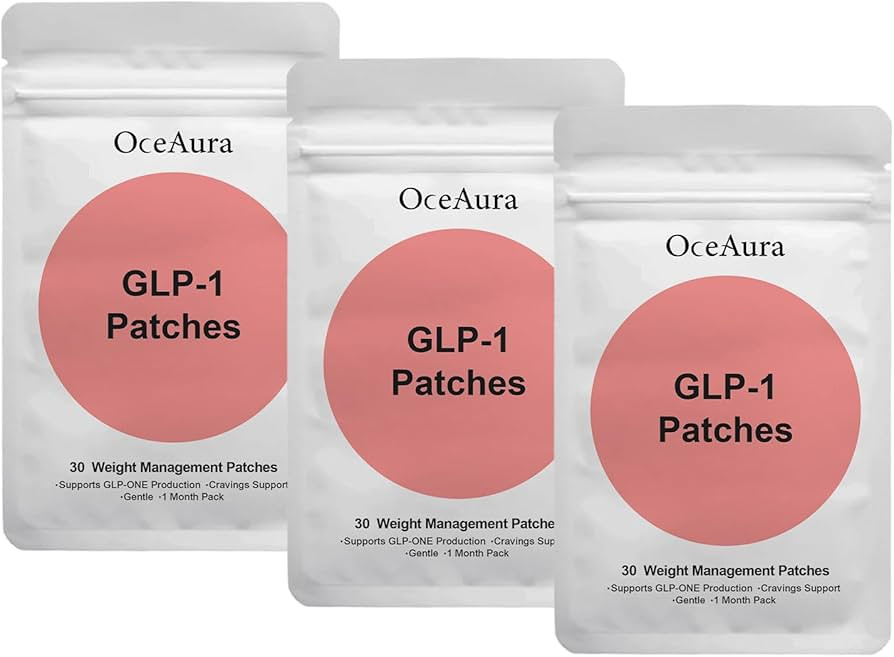 GLP-1 Patches with L Glutamine, Berberine, Chromium, Pomegranate and Cinnamon - 3 Pack, 90 Patche... | Amazon (US)