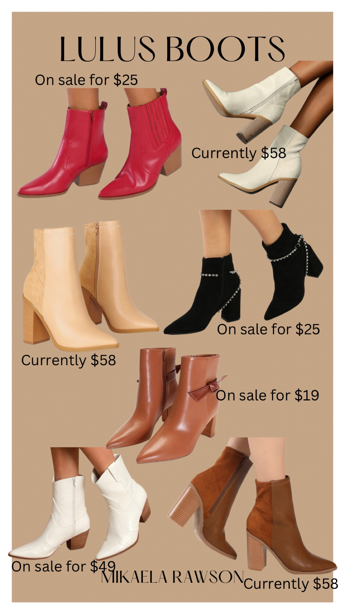 I am drooling over those red bootssss

#LTKSeasonal #LTKshoecrush #LTKSale