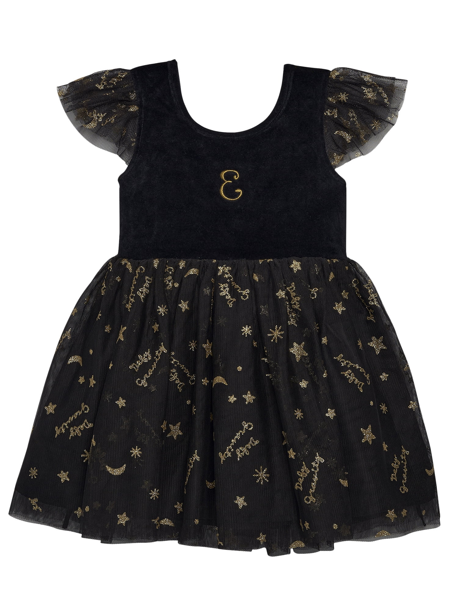 Modern Moments Toddler Girl Wicked Tutu Dress, Sizes 12 Months - 5T | Walmart (US)