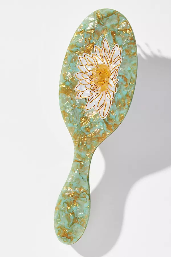 Solar Eclipse Handpainted Acetate Hair Brush | Anthropologie (US)