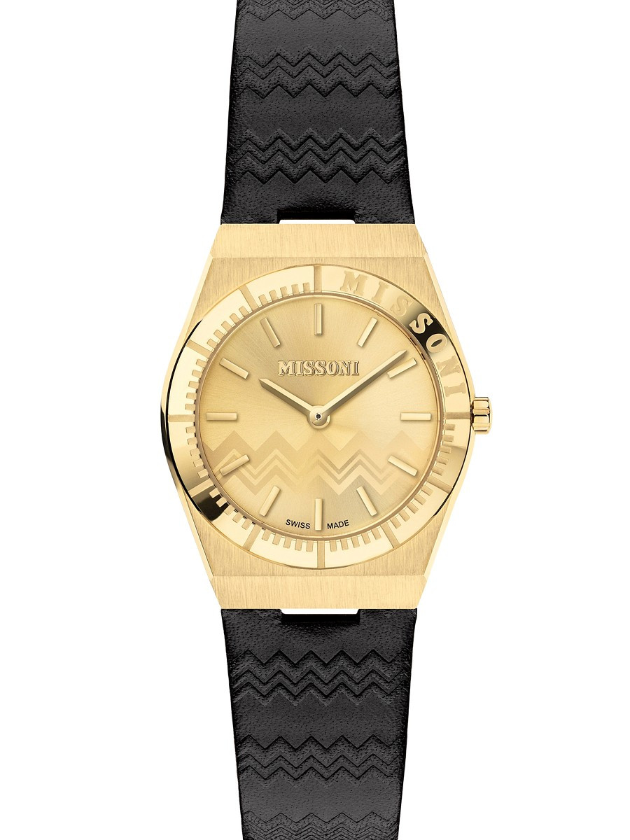 Missoni Women's Milano 29MM Stainless Steel & Leather Strap Watch | Saks Fifth Avenue OFF 5TH