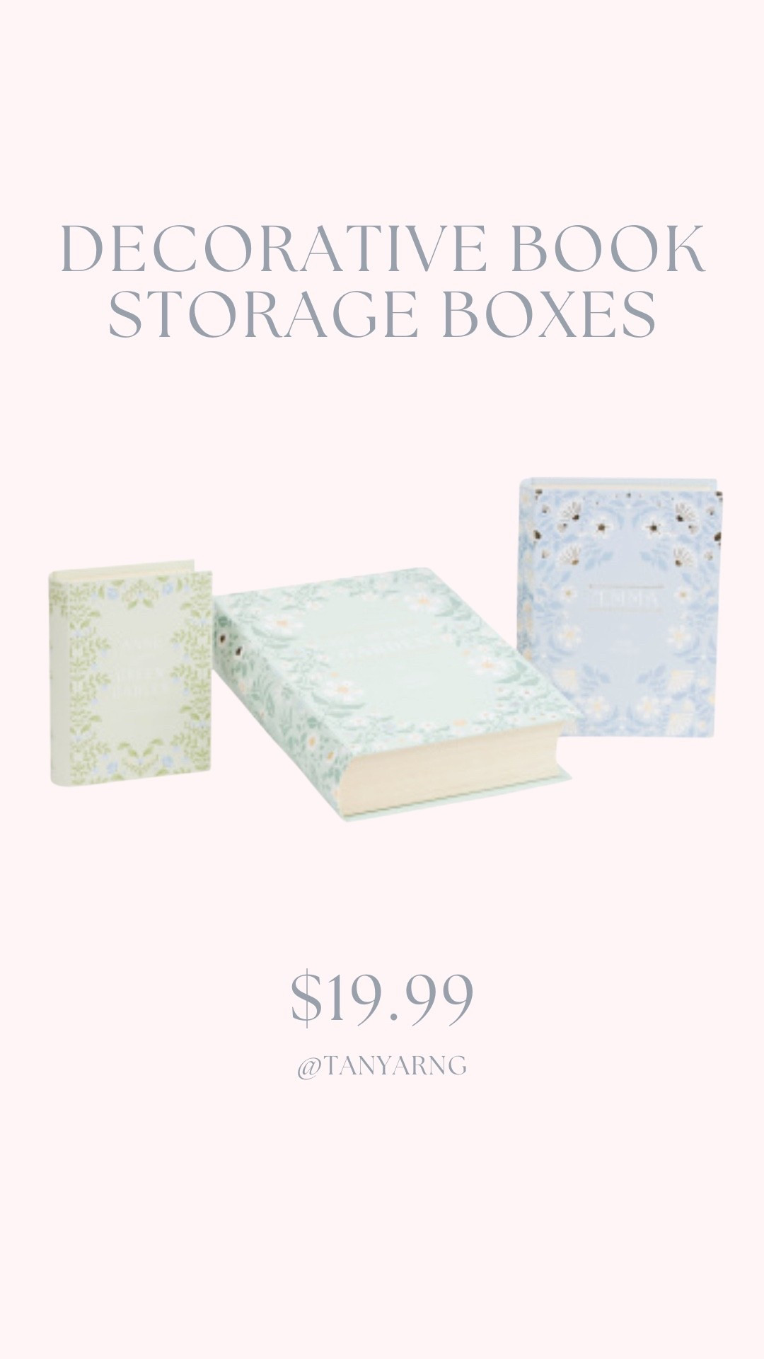 Decorative storage books 

#LTKFindsUnder100 #LTKFindsUnder50 #LTKHome