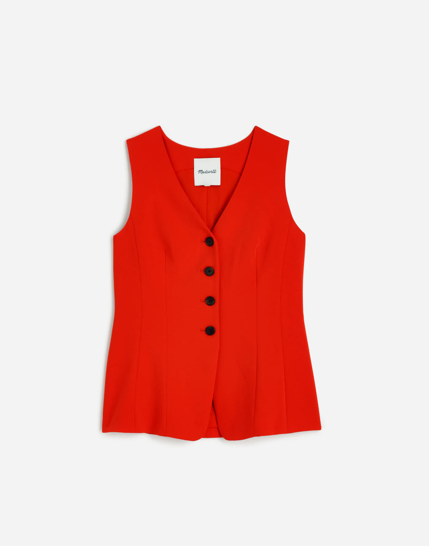 Cutaway Long Vest | Madewell | Madewell