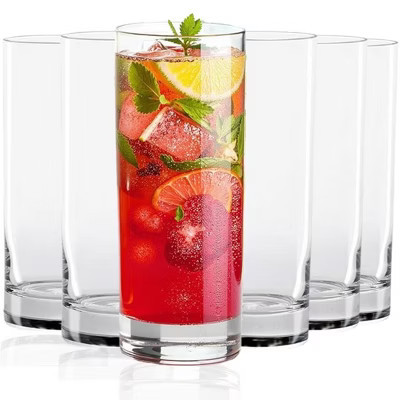 LEMONSODA Highball Drinking Glasses Set of 6 - 15oz | Target
