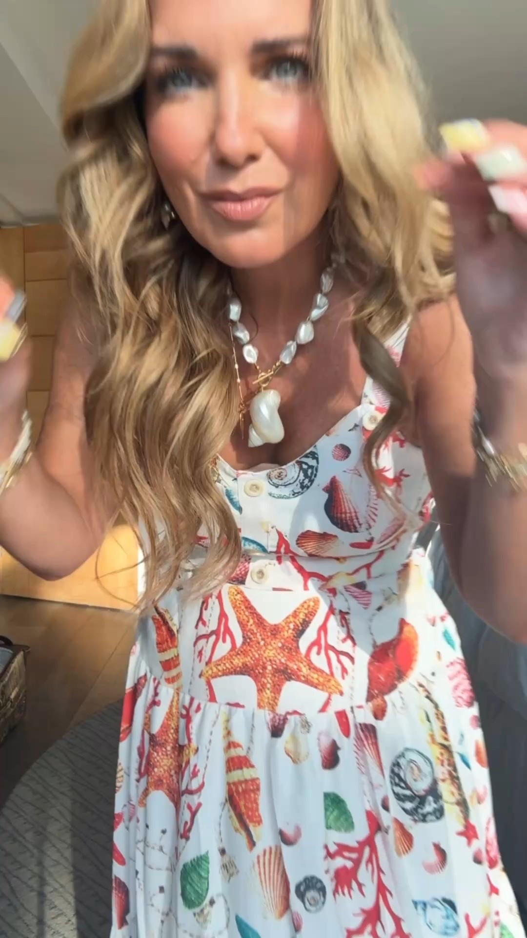 Amazon set!! 
Wearing size small. 
Mine is actually a set but my skirt is long so I had to pull it up. 

#vacationoutfit #vacationdress




#LTKOver40 #LTKPetite #LTKFindsUnder50