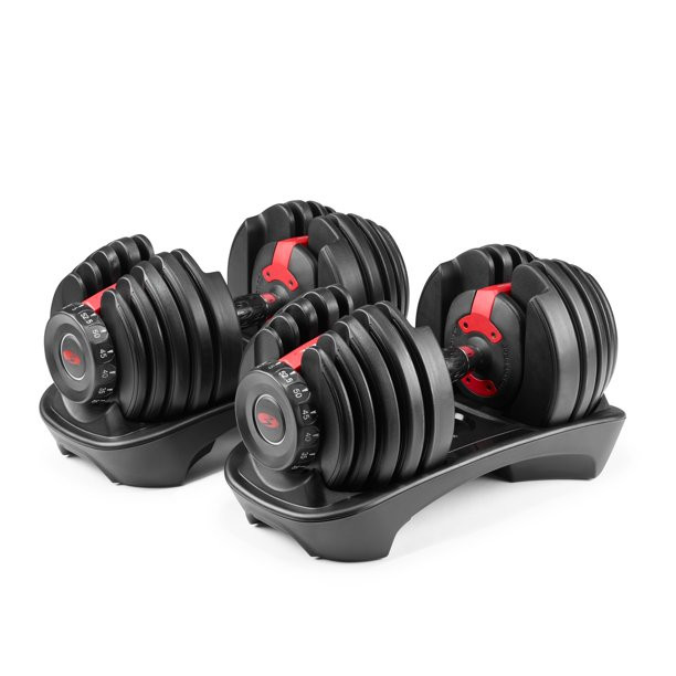 Bowflex SelectTech 552 Dumbbells, Adjustable, Pair, Free 1-Year JRNY Membership - Walmart.com | Walmart (US)