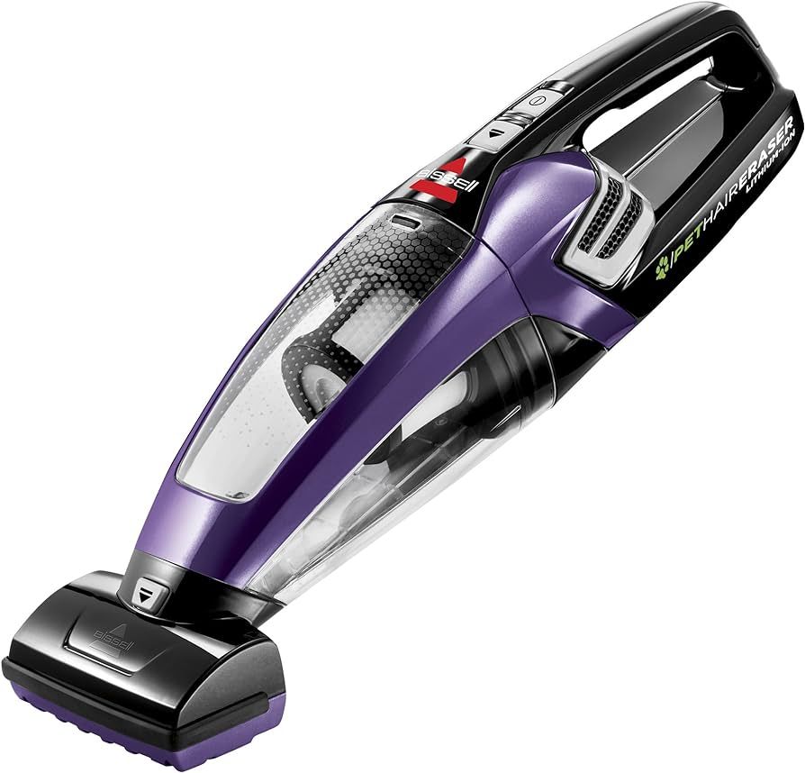 Bissell Pet Hair Eraser Lithium Ion Cordless Hand Vacuum, Purple | Amazon (US)