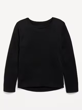 Softest Long-Sleeve T-Shirt for Girls | Old Navy (US)