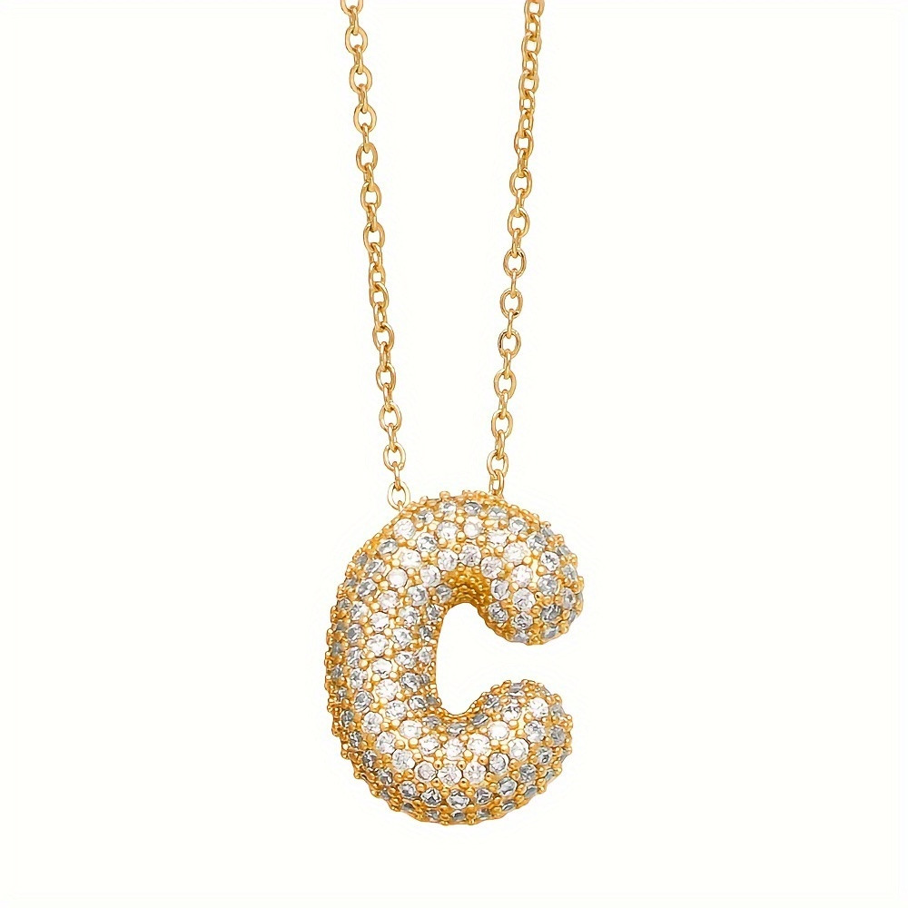 new 26 english letter necklace women hot selling fashionable - Temu Canada | Temu Affiliate Program