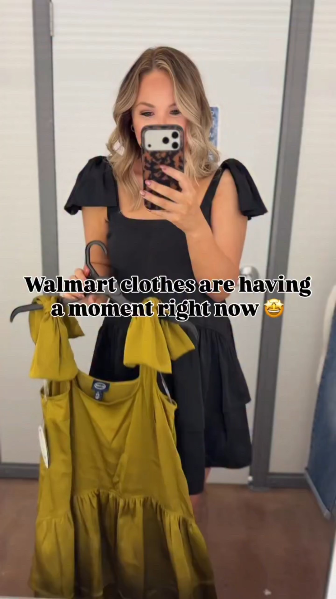 Walmart clothes are having a moment 🤩 Say WALMART for everything I’m loving right now! Size medium / 6! 💫 #walmartfinds #walmartfashion