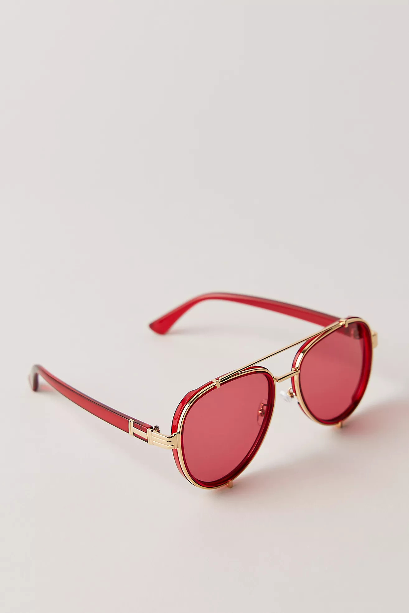 Wesley Oversized Aviator Sunglasses | Free People (Global - UK&FR Excluded)