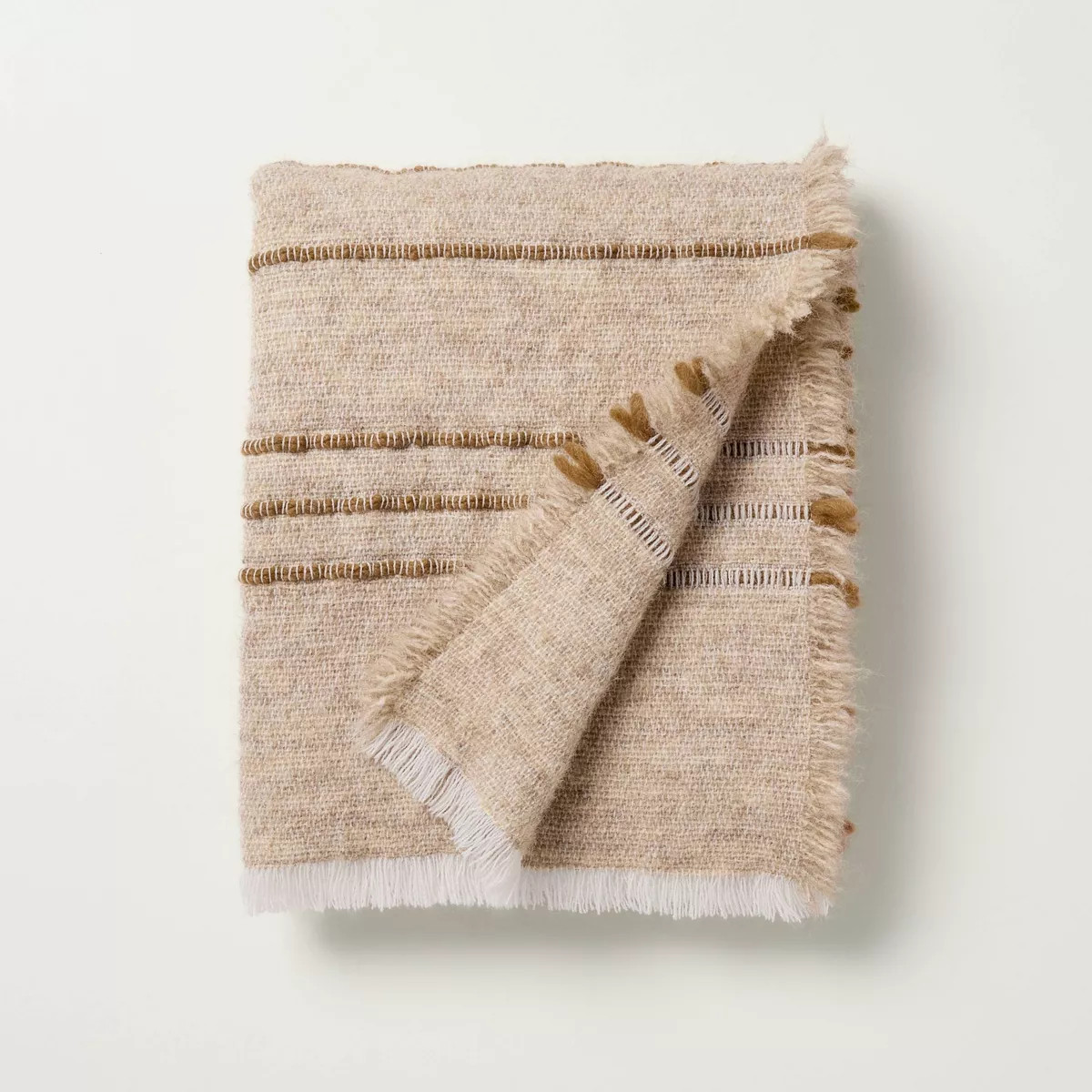 Cozy Stripe Throw Blanket - Hearth & Hand™ with Magnolia | Target