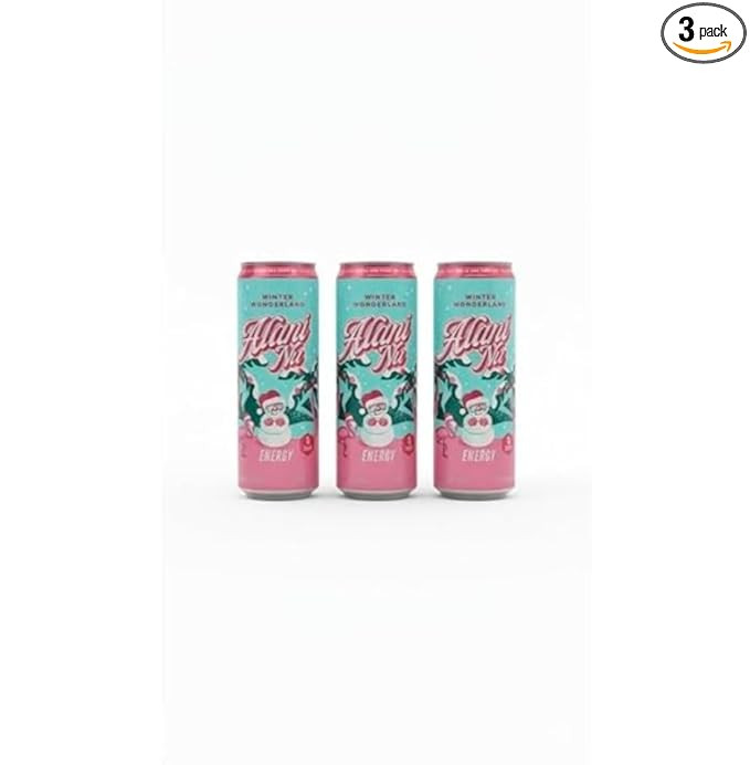 Alani WINTER WONDERLAND (3 Pack) | Sugar free, low calorie energy drinks, 12 Fl Oz Cans (355mL) | Amazon (US)