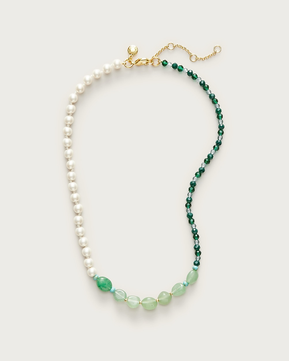 Mixed-bead necklace | J. Crew US