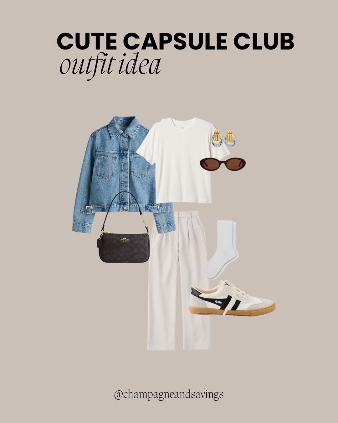 Capsule wardrobe outfit idea - Level 1: Foundation

For Level 2 and Level 3 outfits check out www.champagneandsavings.com/capsule

#LTKmorningroutine #LTKSeasonal #LTKootd