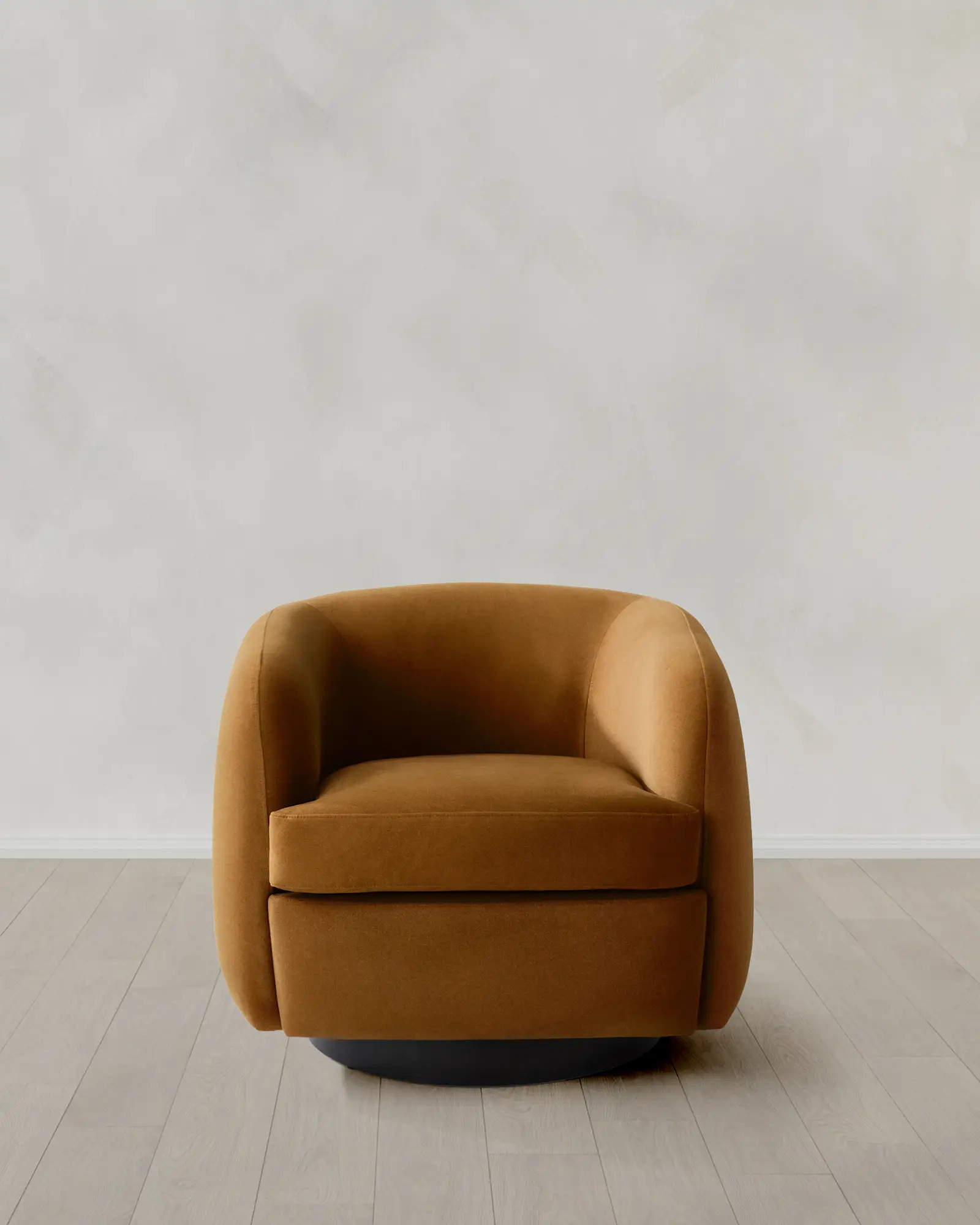 Performance Velvet Swivel Chair | Quince