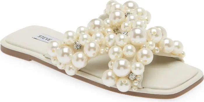 Duri Imitation Pearl Slide Sandal (Women) | Nordstrom