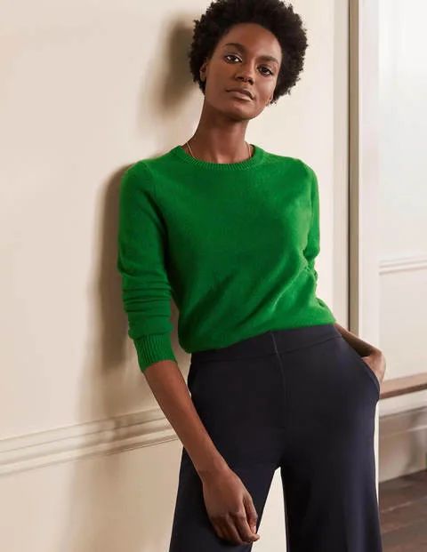 Cashmere Crew Neck Jumper | Boden (UK & IE)